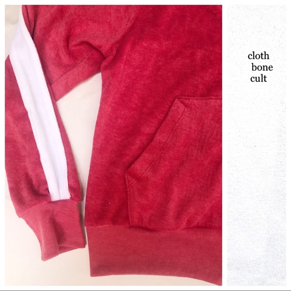 ✨NWT✨WILDFOX 💋🦊 Terry ZIP HOODIE - Picture 5 of 7